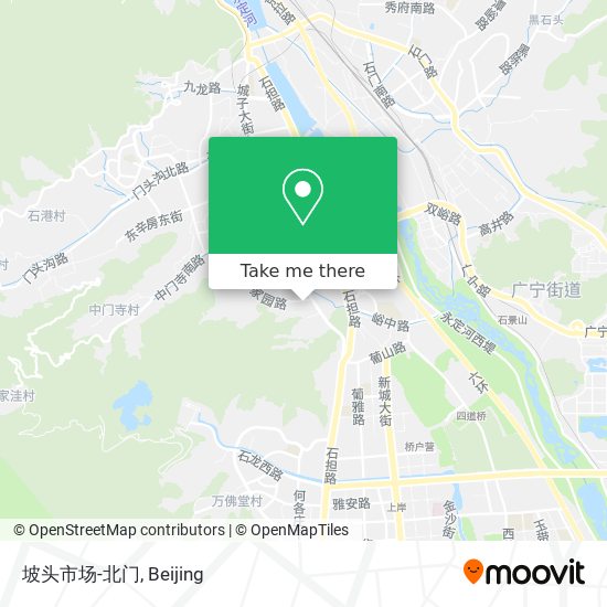 坡头市场-北门 map