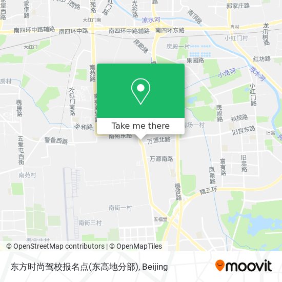 东方时尚驾校报名点(东高地分部) map