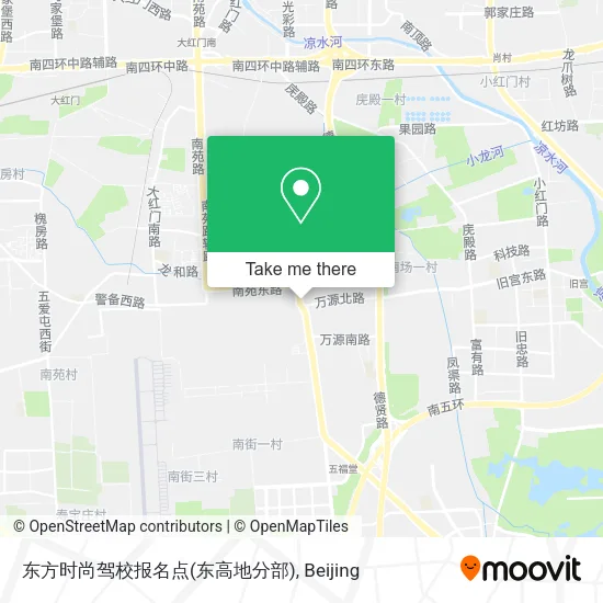 东方时尚驾校报名点(东高地分部) map