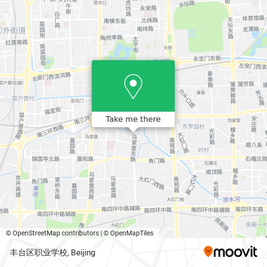 丰台区职业学校 map