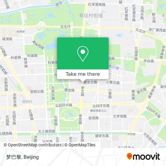 梦巴黎 map