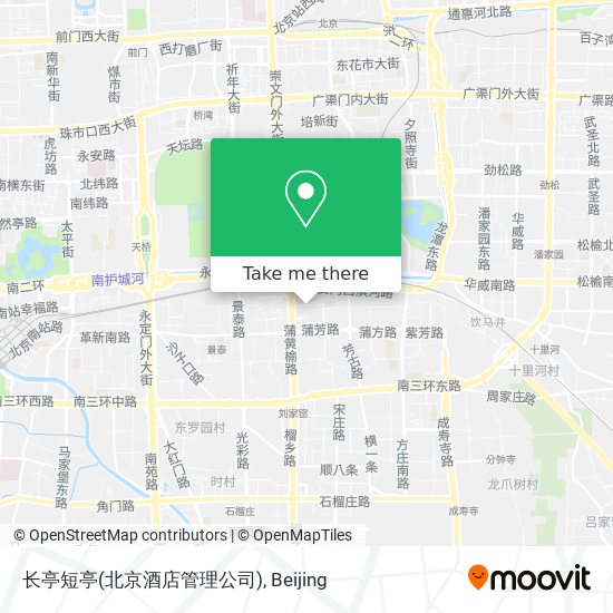 长亭短亭(北京酒店管理公司) map