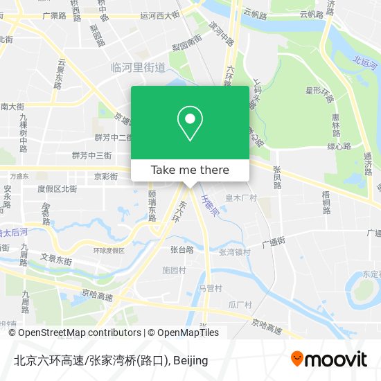 北京六环高速/张家湾桥(路口) map