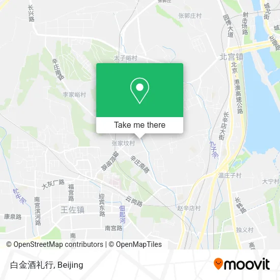 白金酒礼行 map
