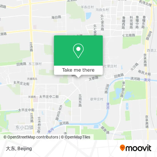 大东 map