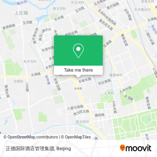 正德国际酒店管理集团 map