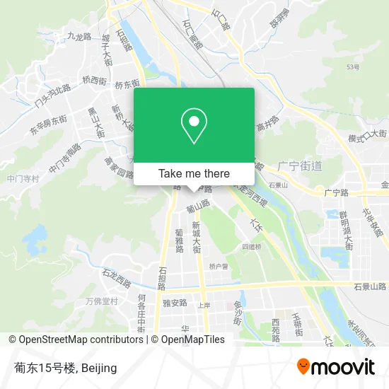 葡东15号楼 map
