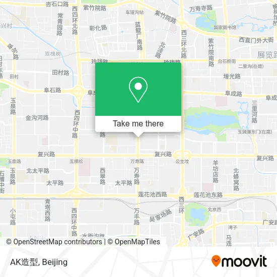 AK造型 map