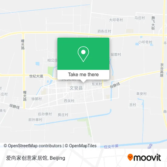 爱尚家创意家居馆 map