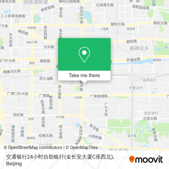 交通银行24小时自助银行(金长安大厦C座西北) map