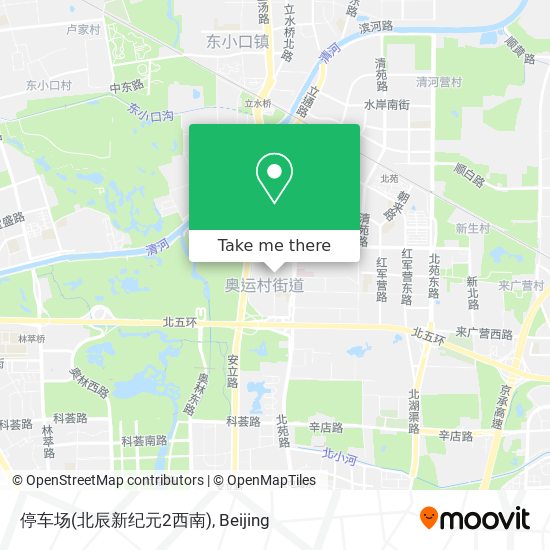 停车场(北辰新纪元2西南) map