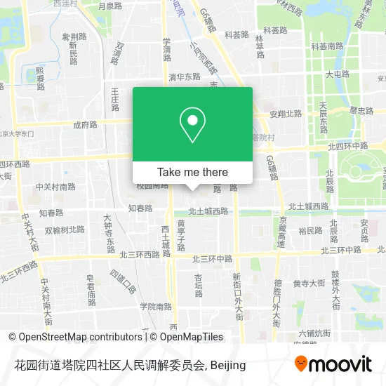 花园街道塔院四社区人民调解委员会 map