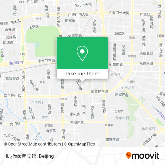 凯撒缘聚宾馆 map