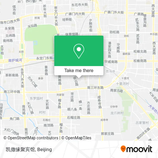 凯撒缘聚宾馆 map