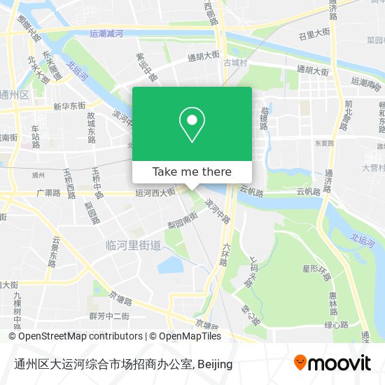 通州区大运河综合市场招商办公室 map