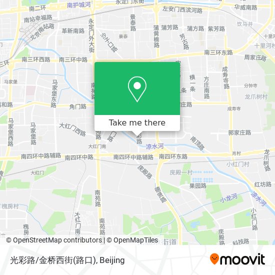 光彩路/金桥西街(路口) map