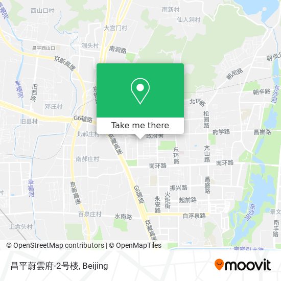 昌平蔚雲府-2号楼 map