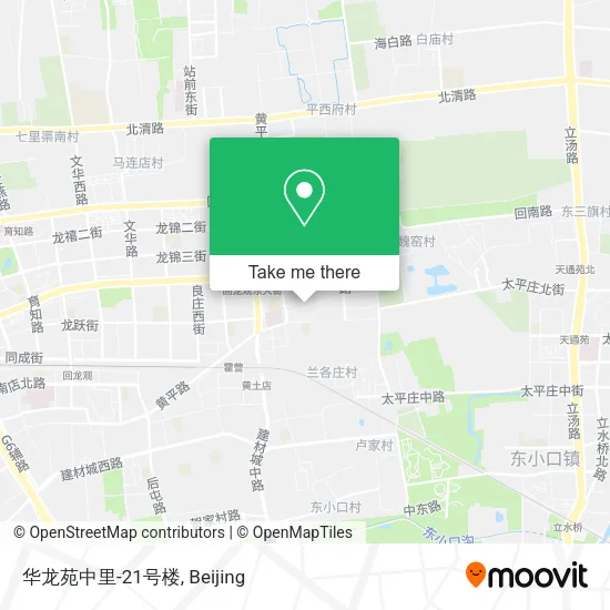 华龙苑中里-21号楼 map