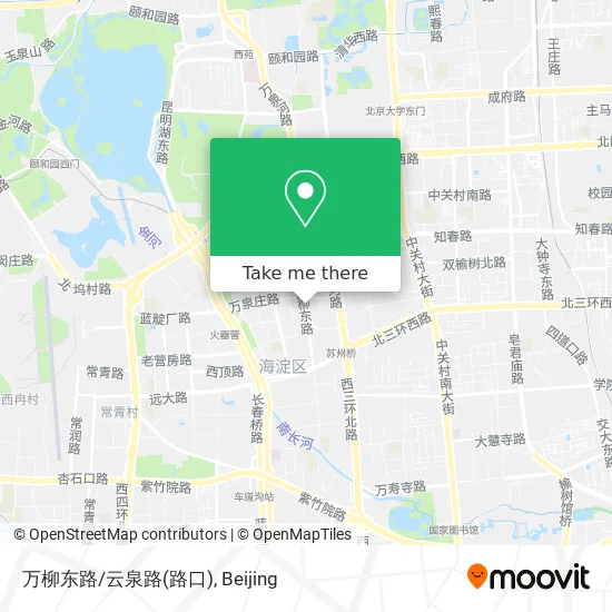 万柳东路/云泉路(路口) map