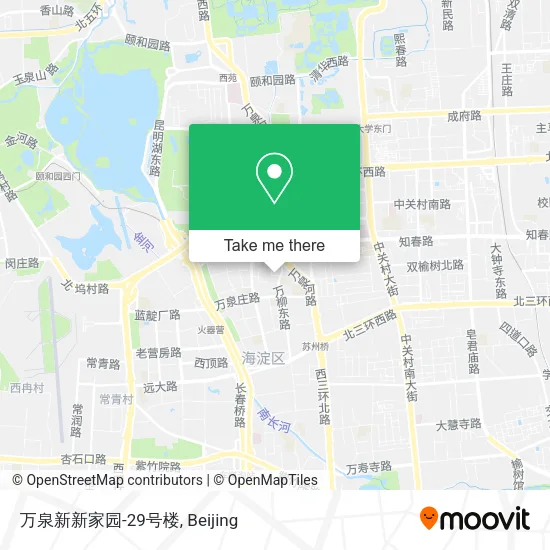 万泉新新家园-29号楼 map