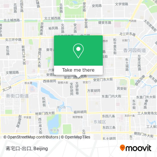 蒋宅口-出口 map