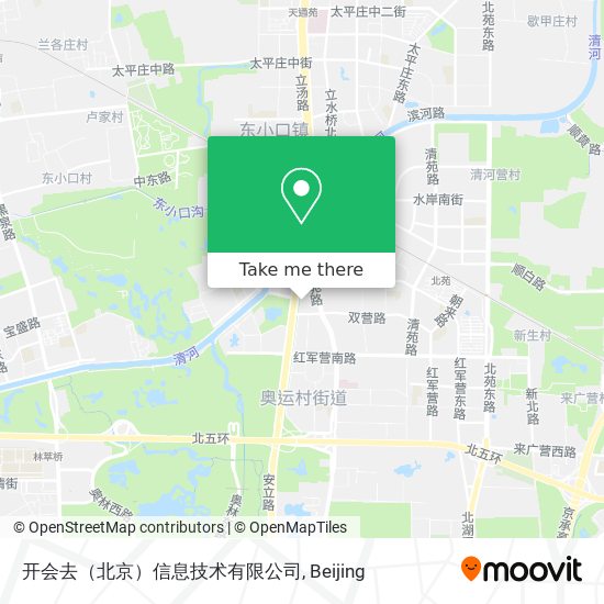 开会去（北京）信息技术有限公司 map
