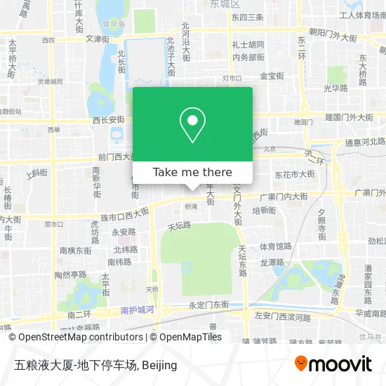 五粮液大厦-地下停车场 map