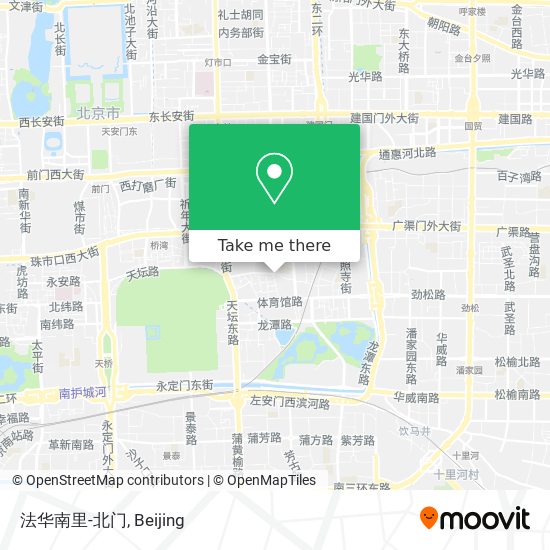 法华南里-北门 map
