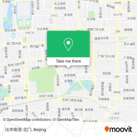 法华南里-北门 map