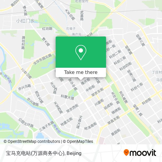 宝马充电站(万源商务中心) map