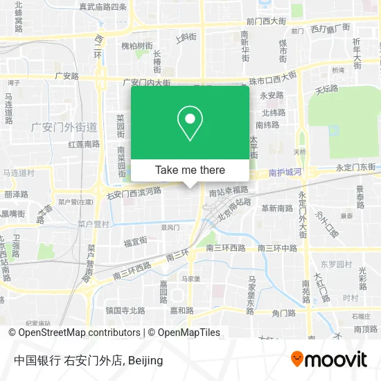 中国银行 右安门外店 map