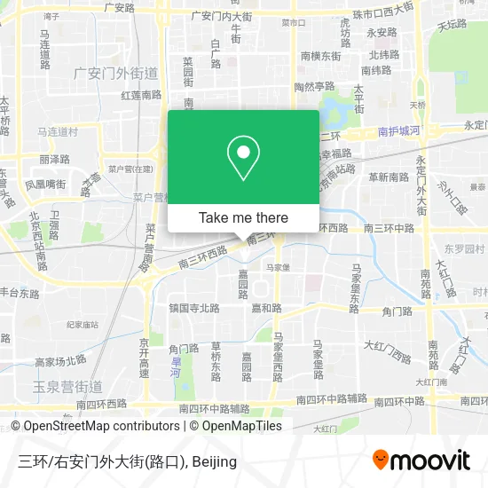 三环/右安门外大街(路口) map