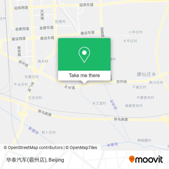 华泰汽车(霸州店) map