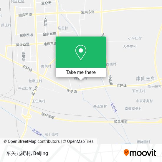 东关九街村 map