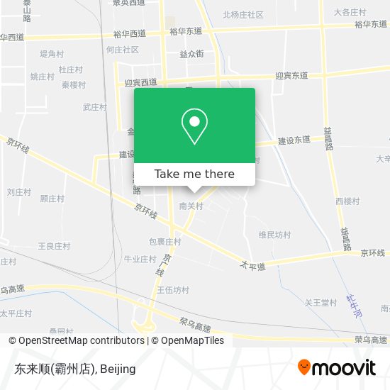 东来顺(霸州店) map