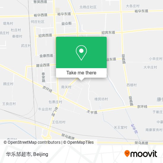 华乐邡超市 map