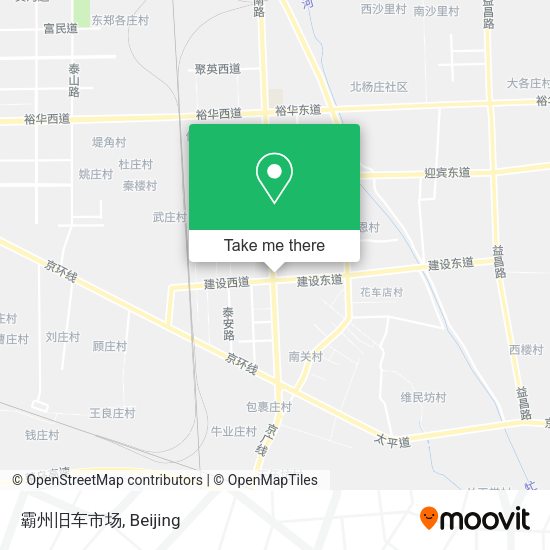 霸州旧车市场 map