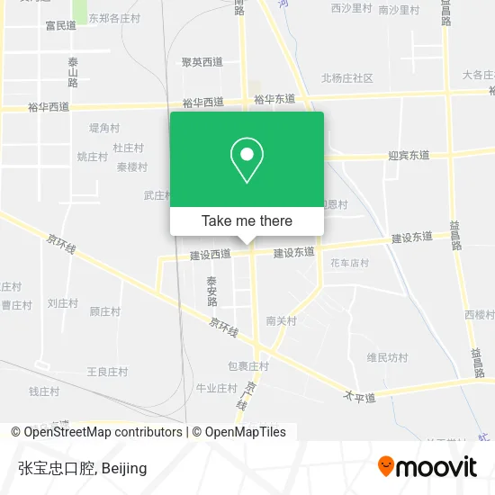 张宝忠口腔 map