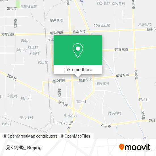 兄弟小吃 map