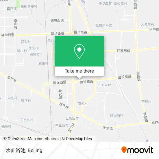 水仙浴池 map