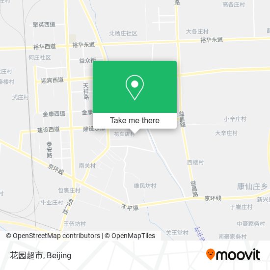 花园超市 map