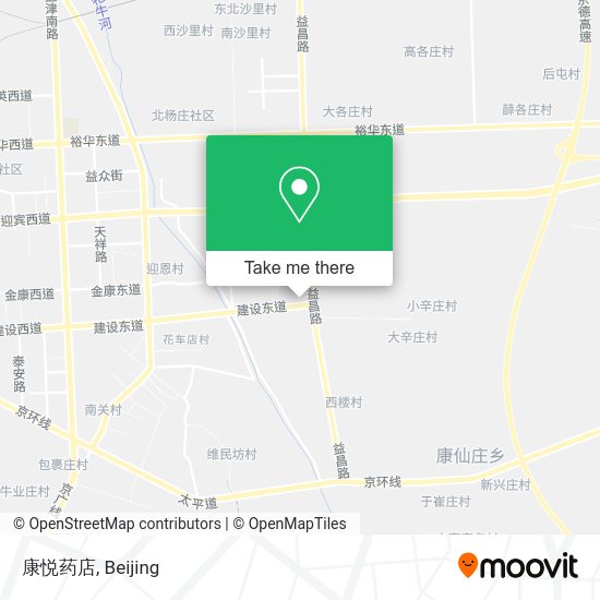 康悦药店 map