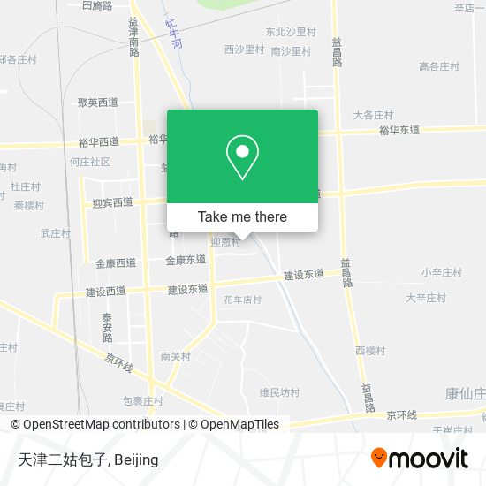 天津二姑包子 map
