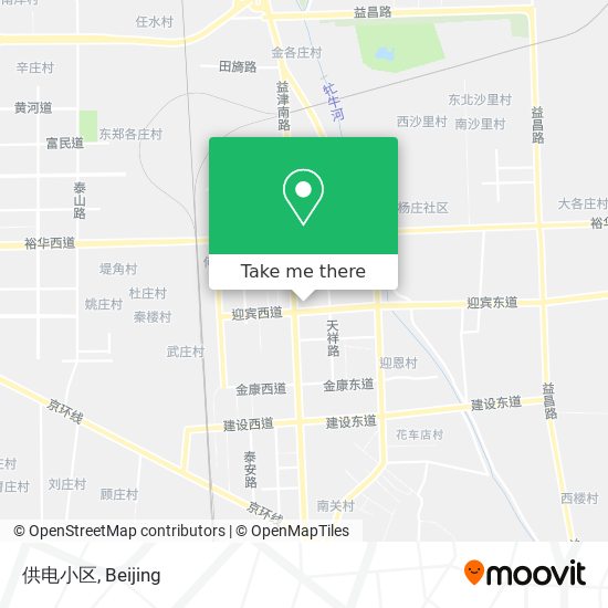 供电小区 map