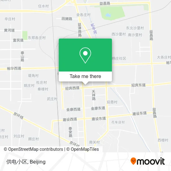 供电小区 map