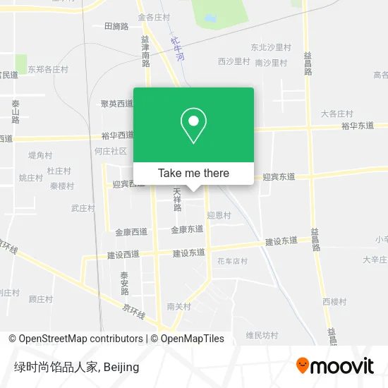 绿时尚馅品人家 map