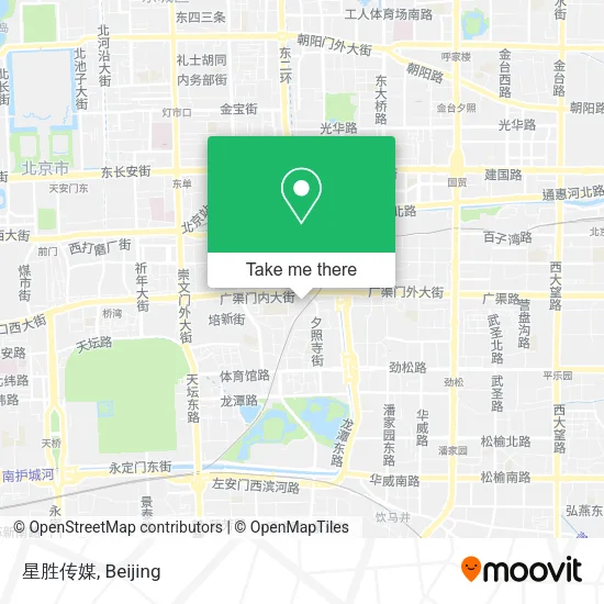 星胜传媒 map