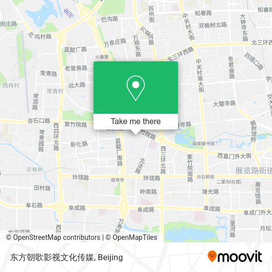 东方朝歌影视文化传媒 map