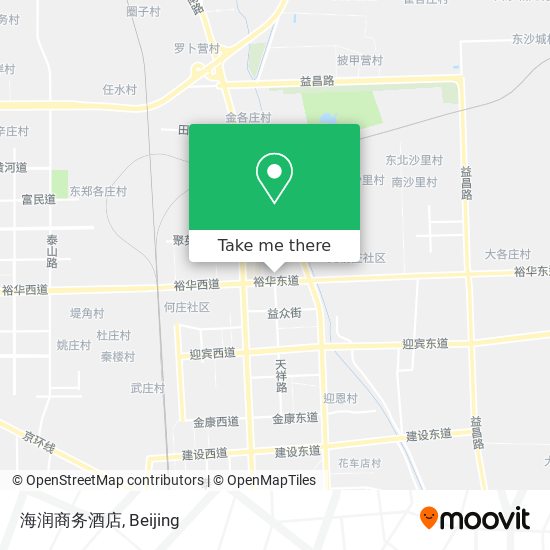 海润商务酒店 map