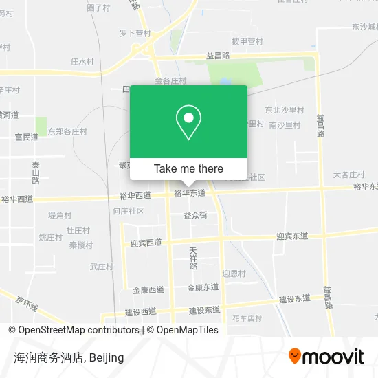 海润商务酒店 map